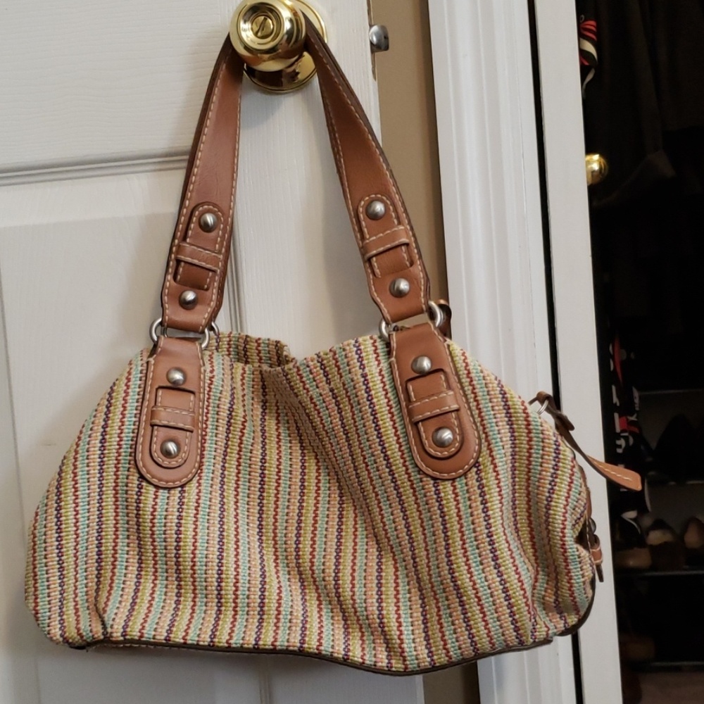Fossil Multi-Color Hobo Bag - image 6